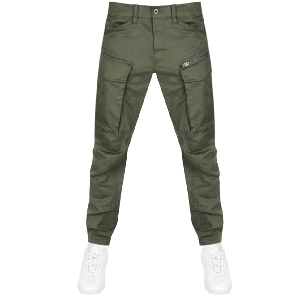 Alternative Image for ProductG Star Raw Rovic Tapered Trousers Green1